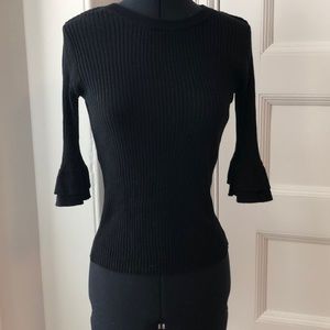 2 for $10 🧤Aeropostale 3/4 Ruffle Sleeve Sweater